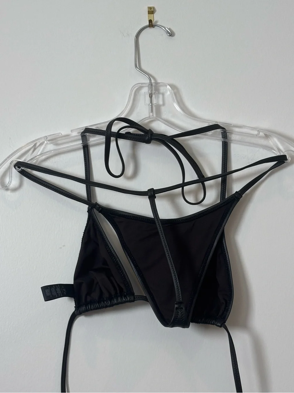 SKIMS Matte Black Bikini